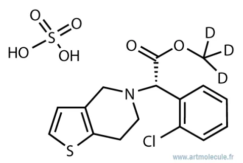 Clopidogrel-D3 hydrogen sulfate
