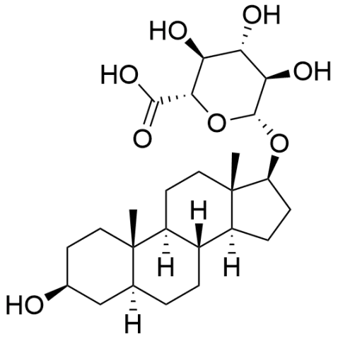 Androstane-3-beta,17-beta-diol glucuronide