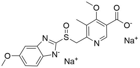 Omeprazole-5-carboxylic acid, disodium salt