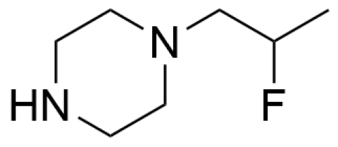 1-(2-fluoropropyl)-piperazine