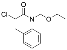 2-chloro-N-ethoxymethyl-N-(2-methyl-phenyl)-acetamide