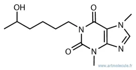 Alcool metabolite, Pentoxifylline