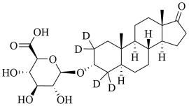 Androsterone-D4 glucuronide