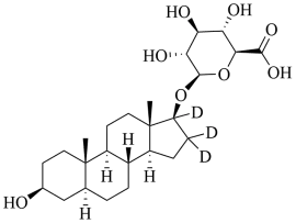 Androstane 3 beta,17 beta diol glucuronide D3