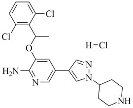 Crizotinib hydrochloride